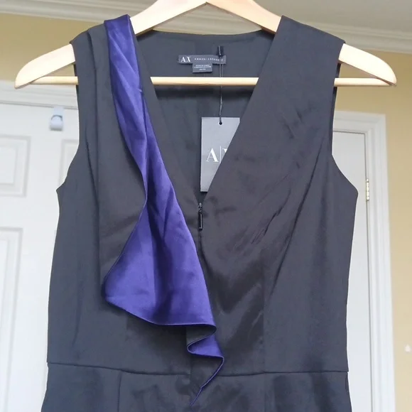 P15"-16" A|X Jumpsuit In Black and Blue - Picture 4 of 12